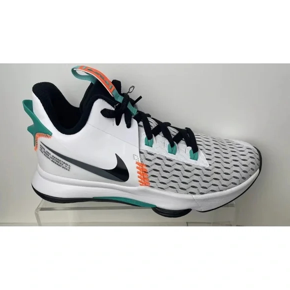 Nike LeBron Witness White Clear Jade Men's Shoes CQ9380-100 size